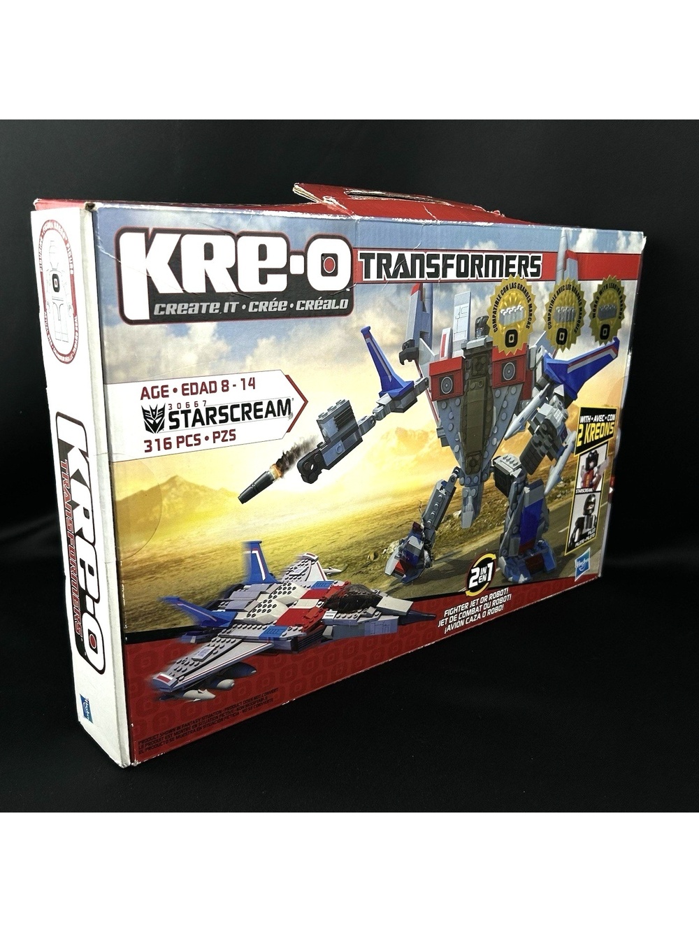 Hasbro Kre-O Transformers 30667 Starscream New Sealed